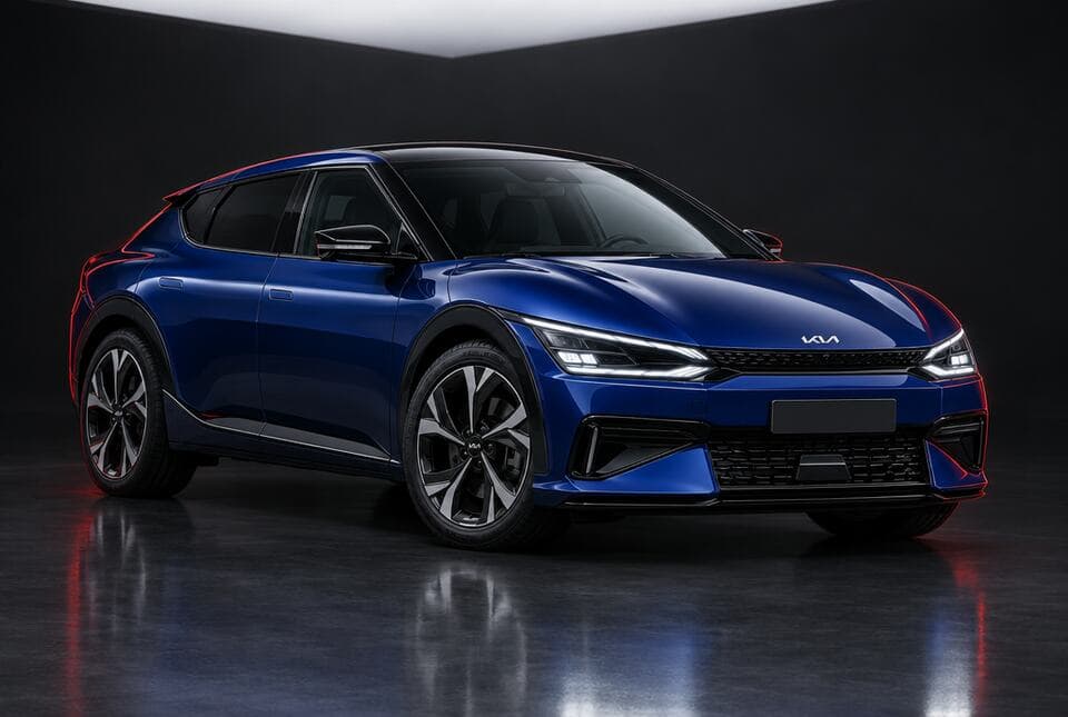 Kia EV6 GT-Line — Pamja e përparme